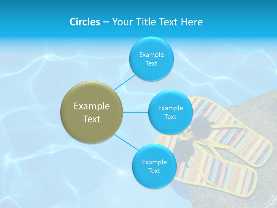 Beach Couple Summer PowerPoint Template