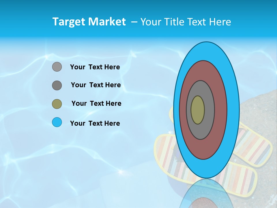 Beach Couple Summer PowerPoint Template