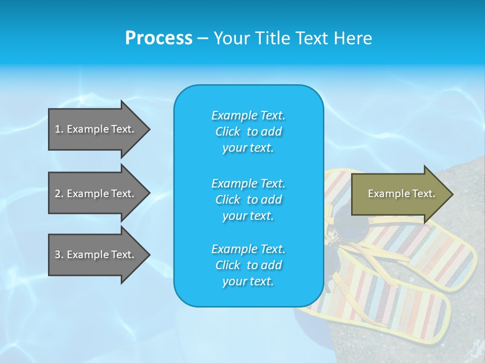 Beach Couple Summer PowerPoint Template