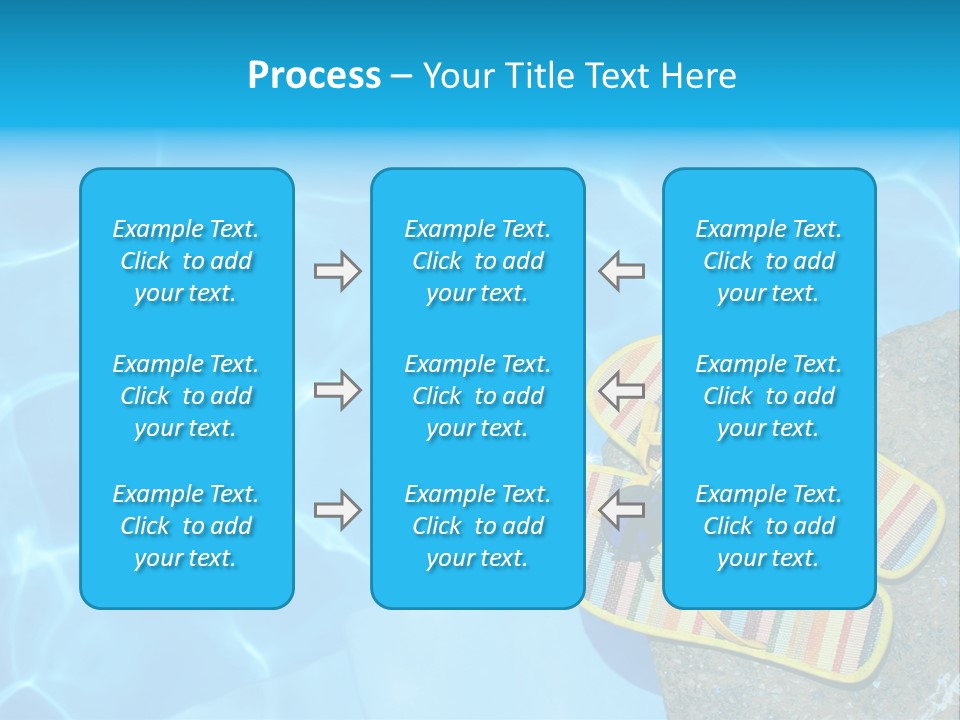 Beach Couple Summer PowerPoint Template