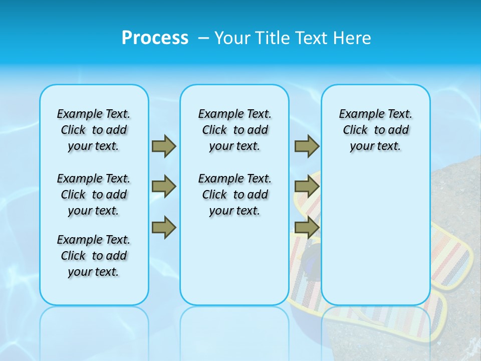 Beach Couple Summer PowerPoint Template