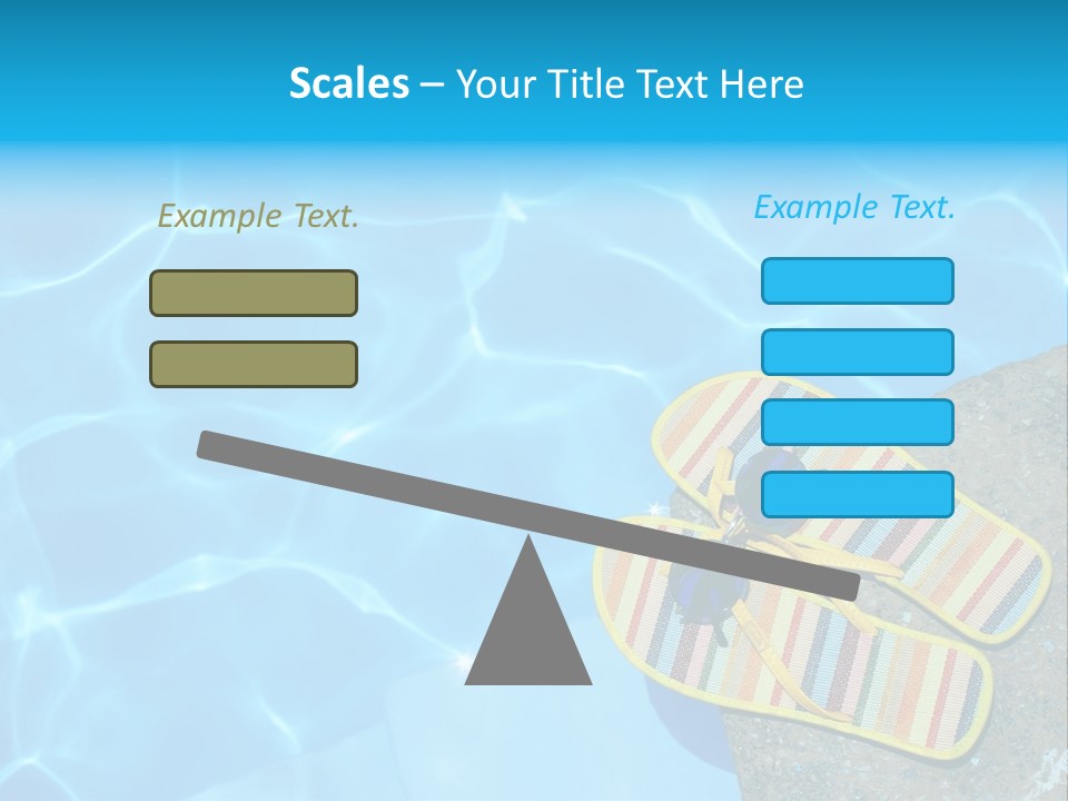 Beach Couple Summer PowerPoint Template