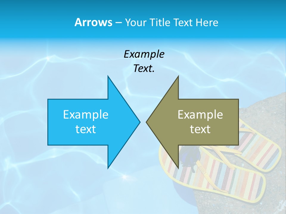 Beach Couple Summer PowerPoint Template