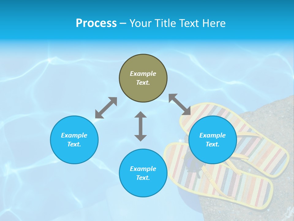 Beach Couple Summer PowerPoint Template