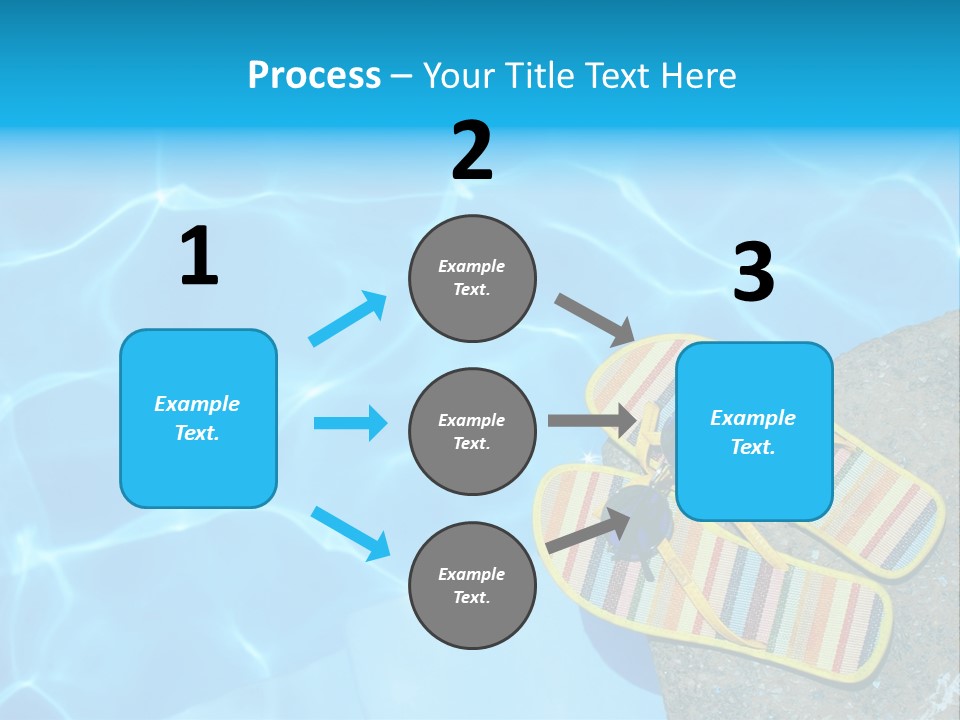 Beach Couple Summer PowerPoint Template