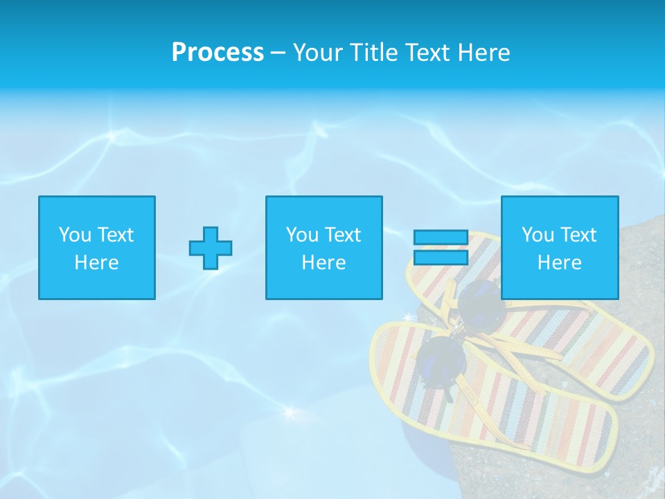 Beach Couple Summer PowerPoint Template
