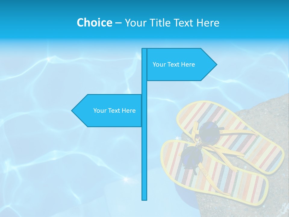 Beach Couple Summer PowerPoint Template