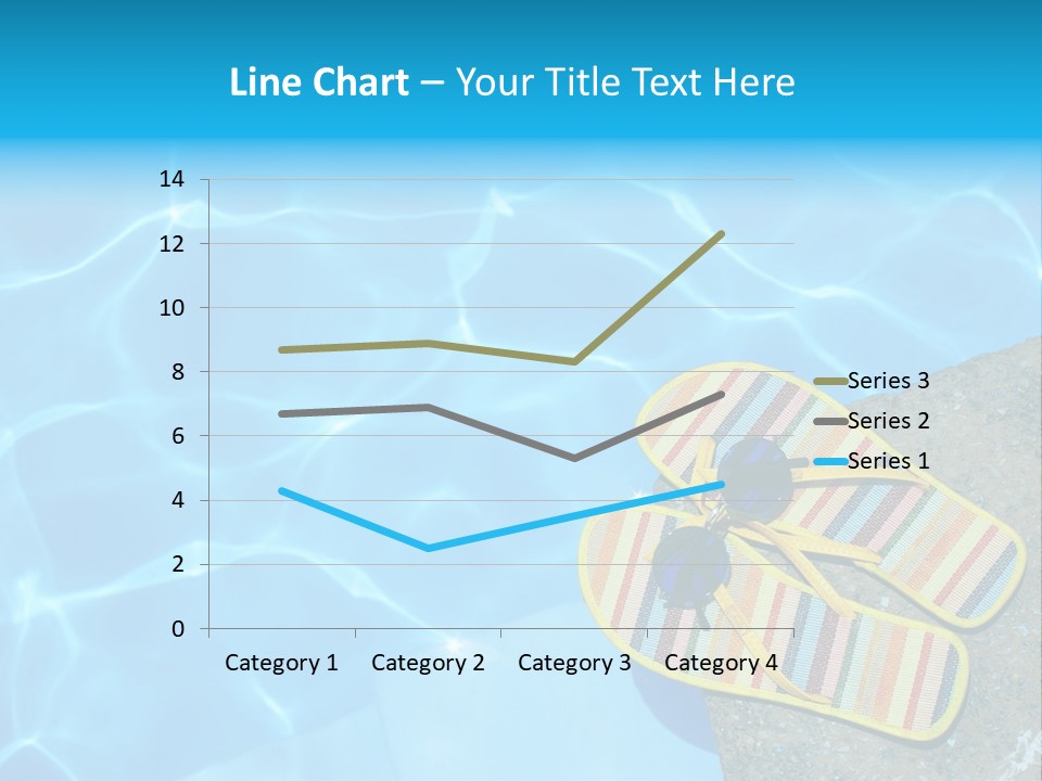 Beach Couple Summer PowerPoint Template