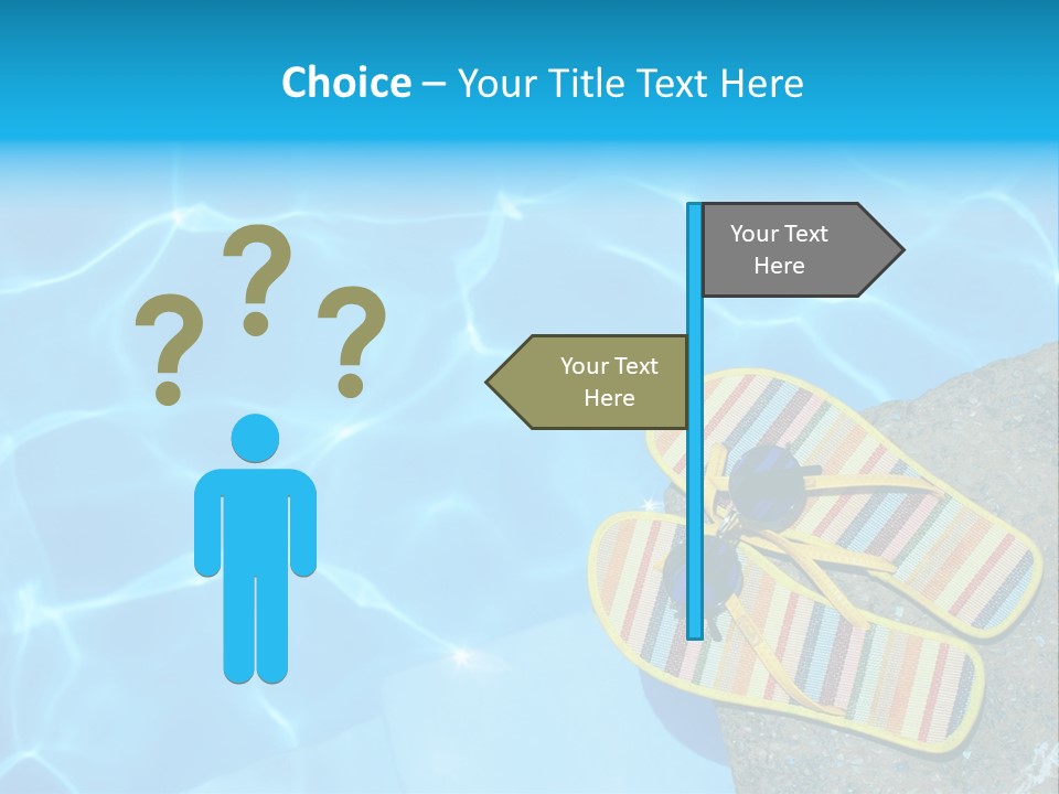 Beach Couple Summer PowerPoint Template