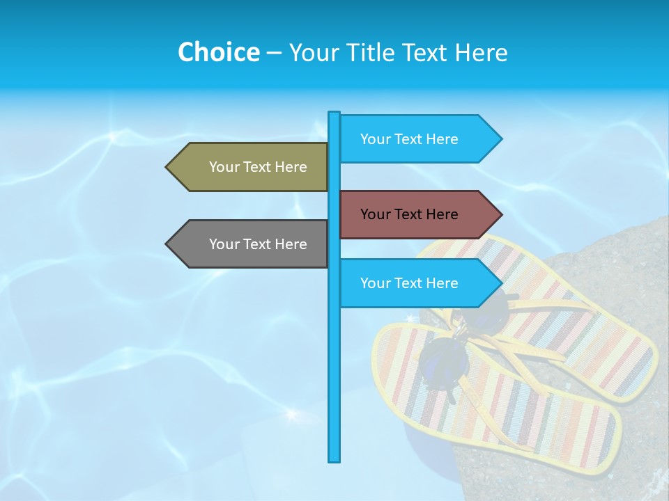 Beach Couple Summer PowerPoint Template