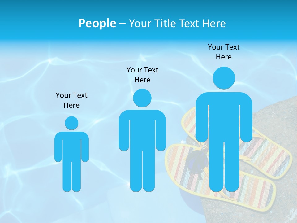 Beach Couple Summer PowerPoint Template