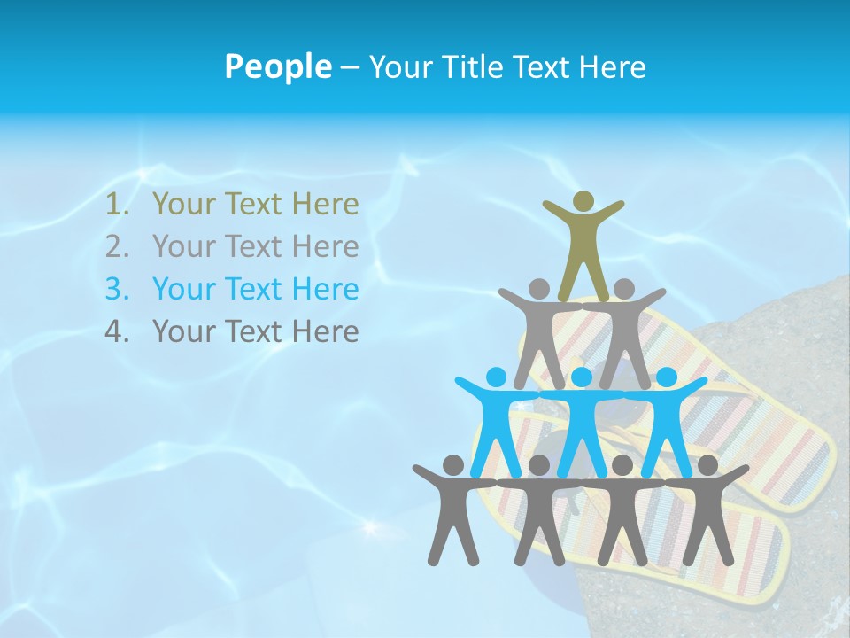 Beach Couple Summer PowerPoint Template