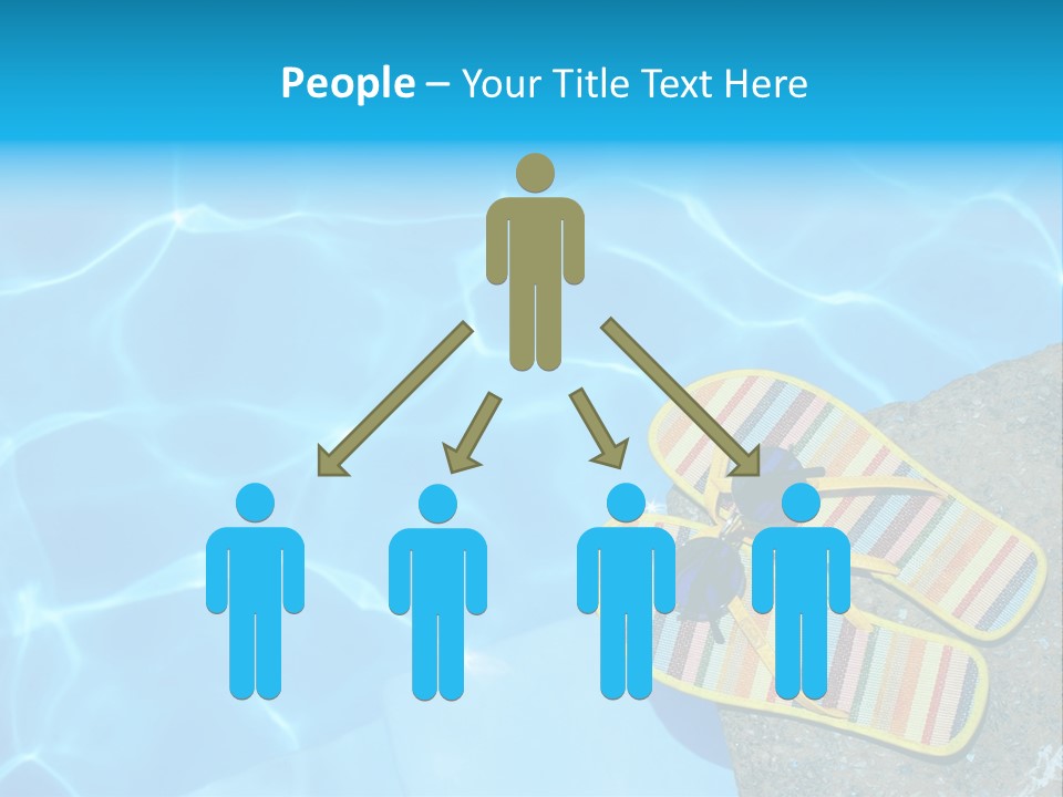 Beach Couple Summer PowerPoint Template