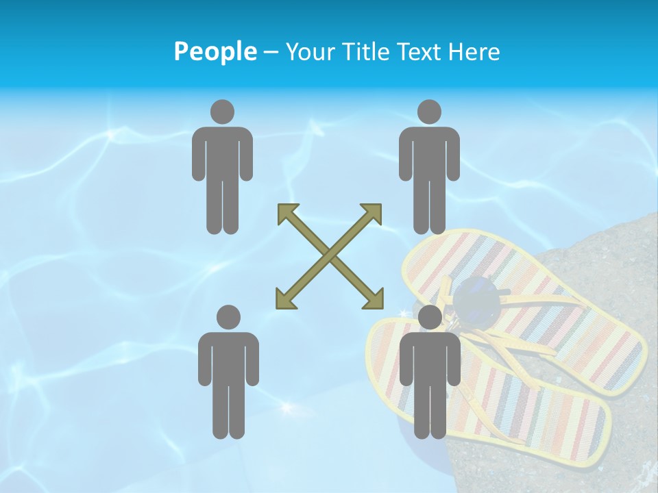 Beach Couple Summer PowerPoint Template