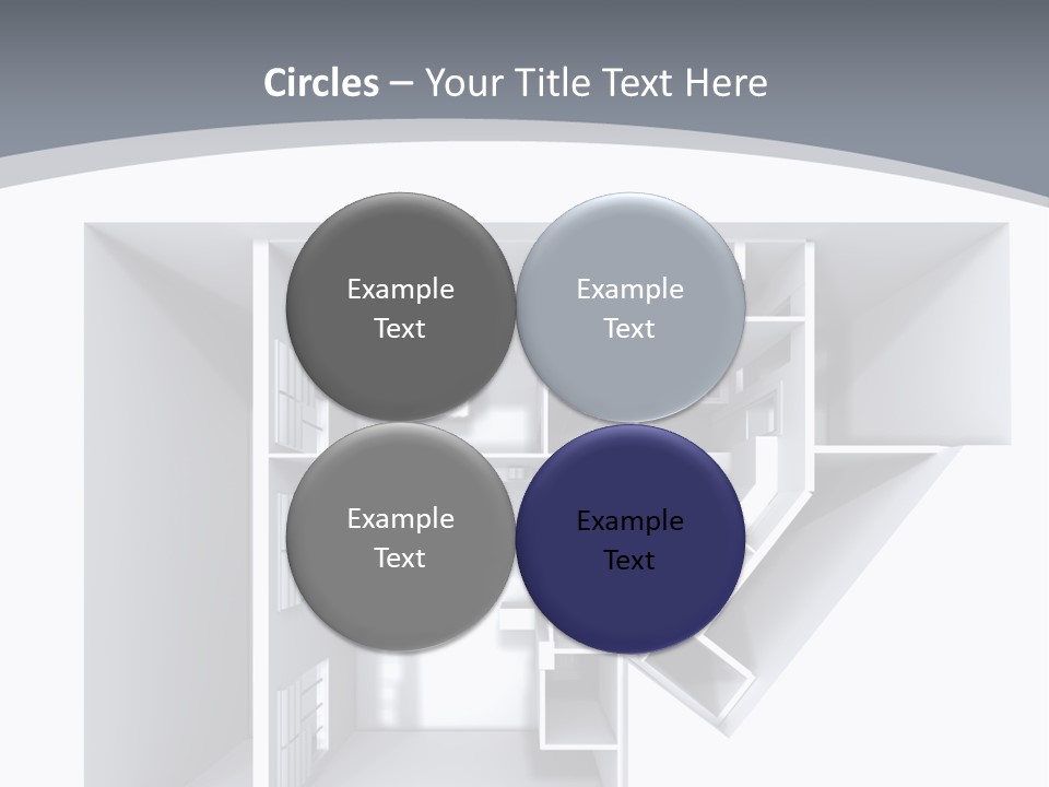 Floor House Roller PowerPoint Template