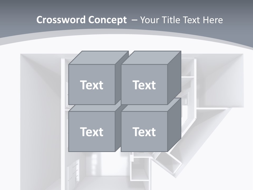 Floor House Roller PowerPoint Template