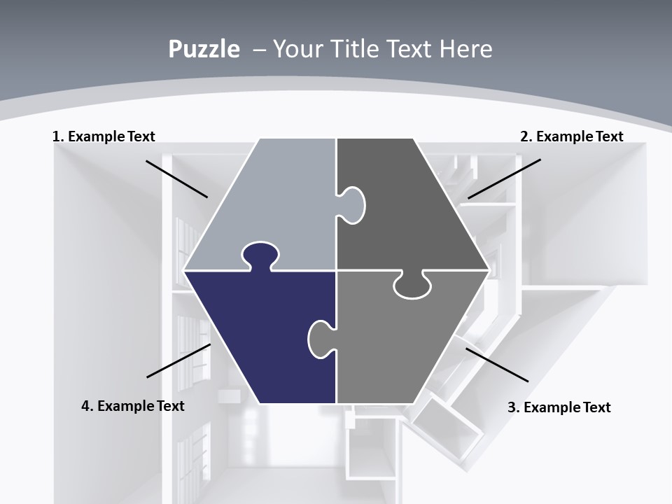 Floor House Roller PowerPoint Template