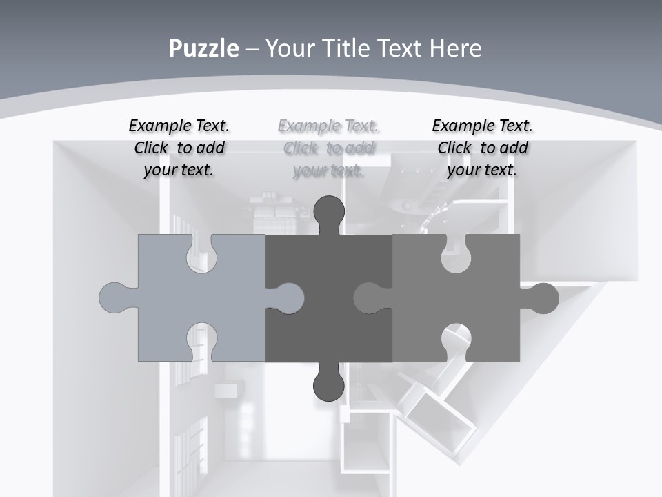 Floor House Roller PowerPoint Template