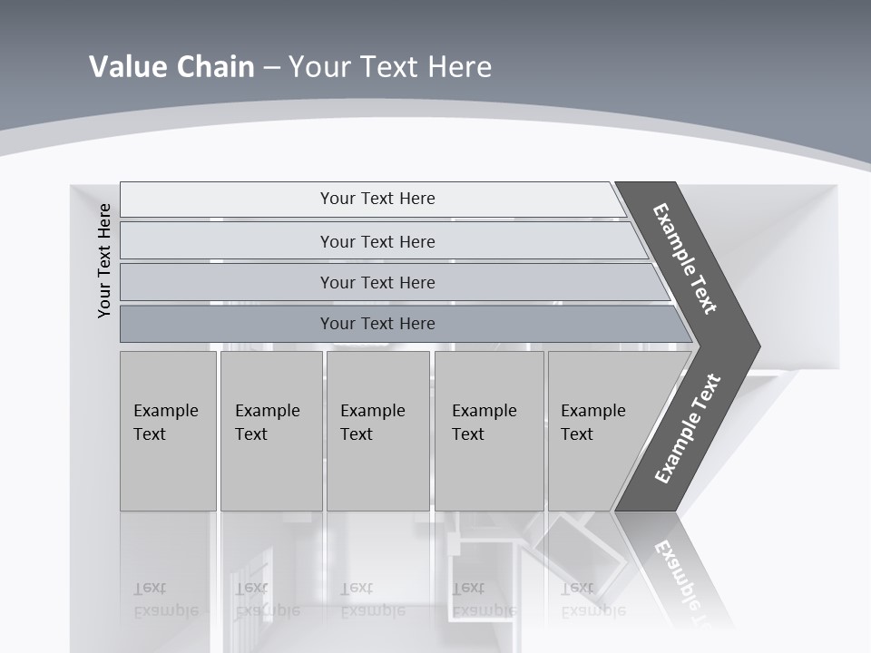 Floor House Roller PowerPoint Template