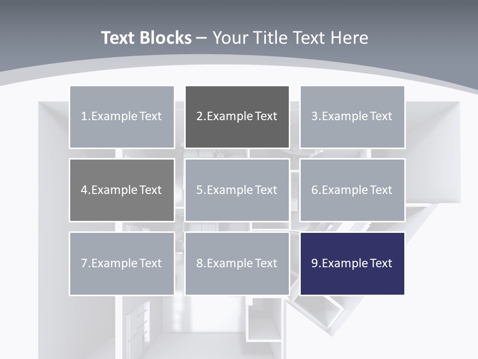 Floor House Roller PowerPoint Template