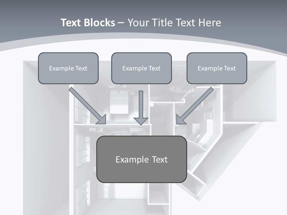 Floor House Roller PowerPoint Template