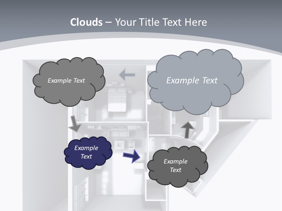 Floor House Roller PowerPoint Template