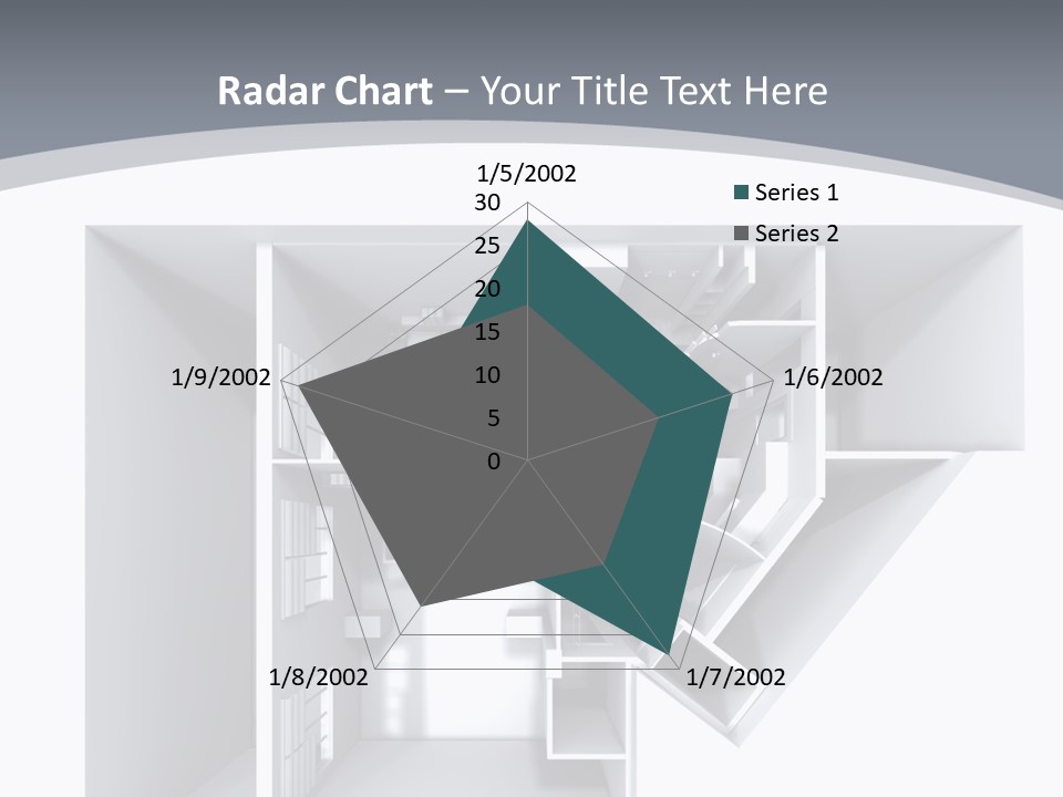 Floor House Roller PowerPoint Template