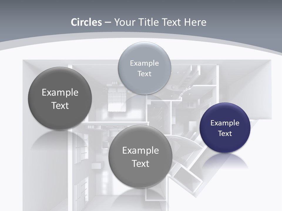 Floor House Roller PowerPoint Template