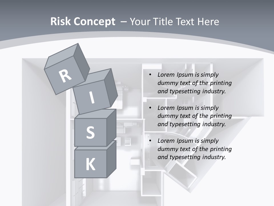 Floor House Roller PowerPoint Template