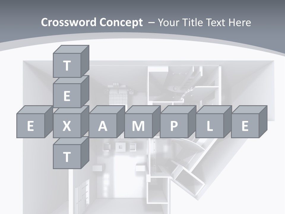 Floor House Roller PowerPoint Template