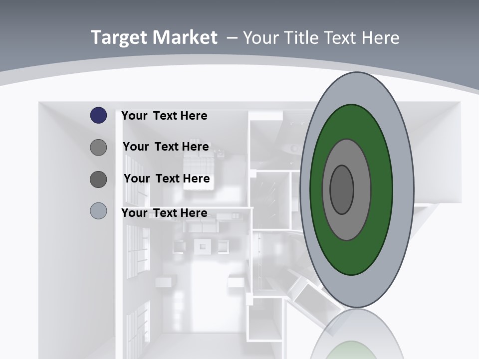 Floor House Roller PowerPoint Template