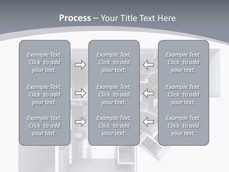 Floor House Roller PowerPoint Template