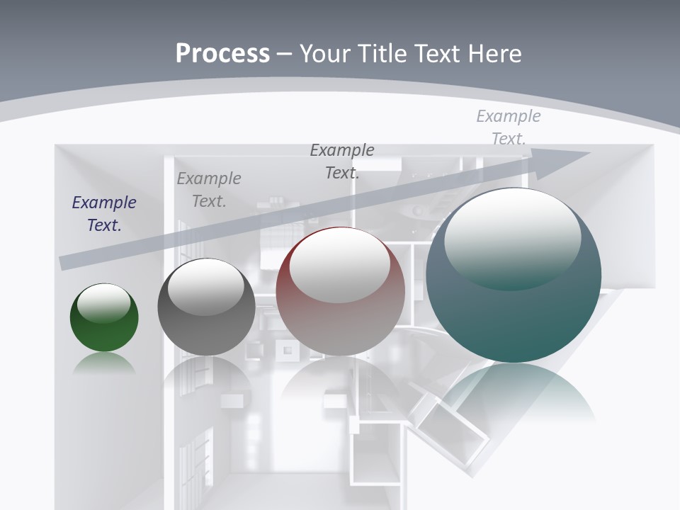Floor House Roller PowerPoint Template