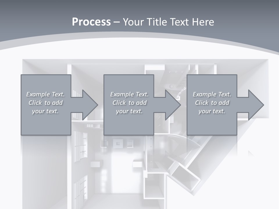 Floor House Roller PowerPoint Template