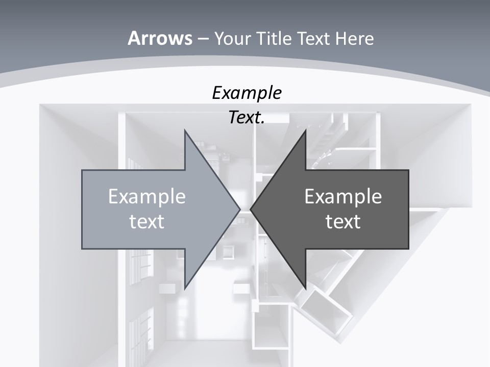 Floor House Roller PowerPoint Template