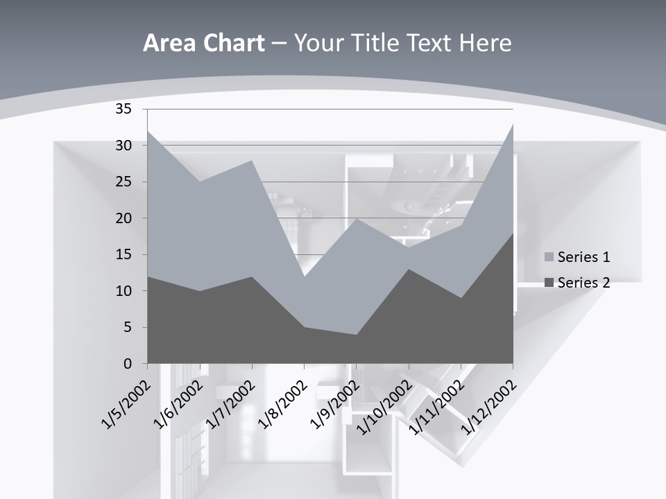Floor House Roller PowerPoint Template