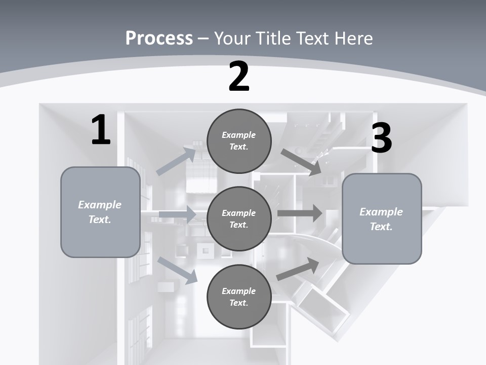 Floor House Roller PowerPoint Template