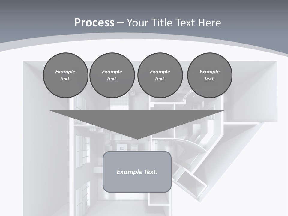Floor House Roller PowerPoint Template