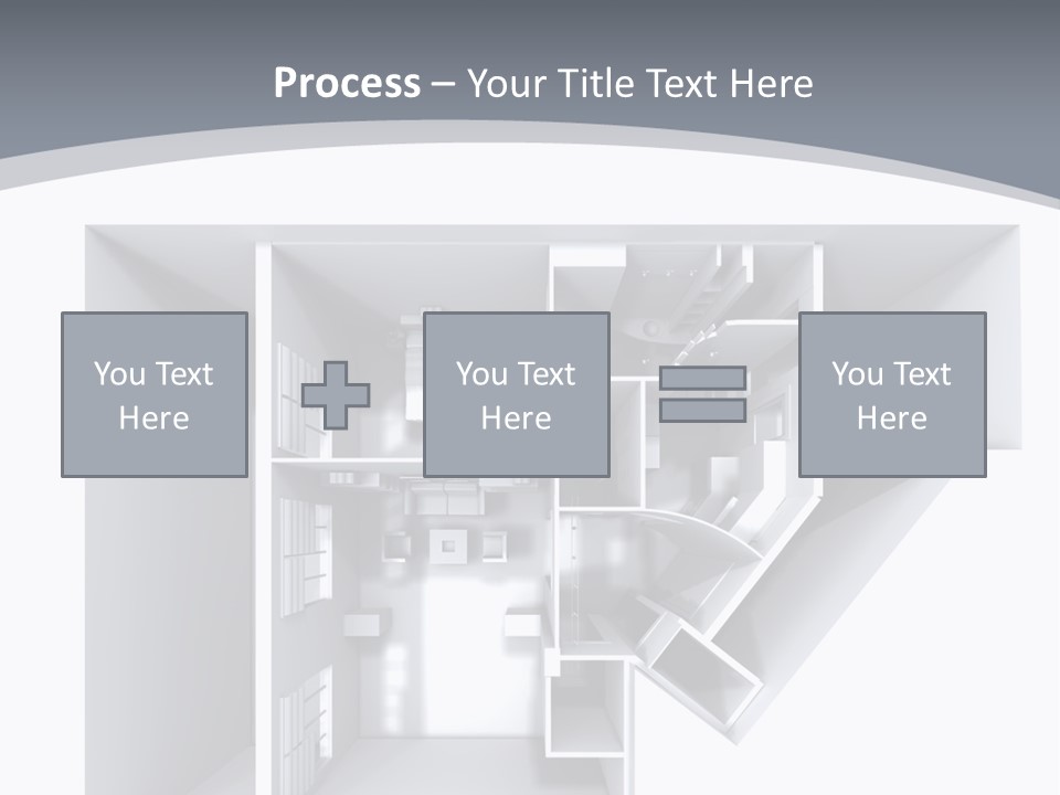 Floor House Roller PowerPoint Template