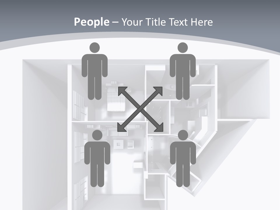 Floor House Roller PowerPoint Template