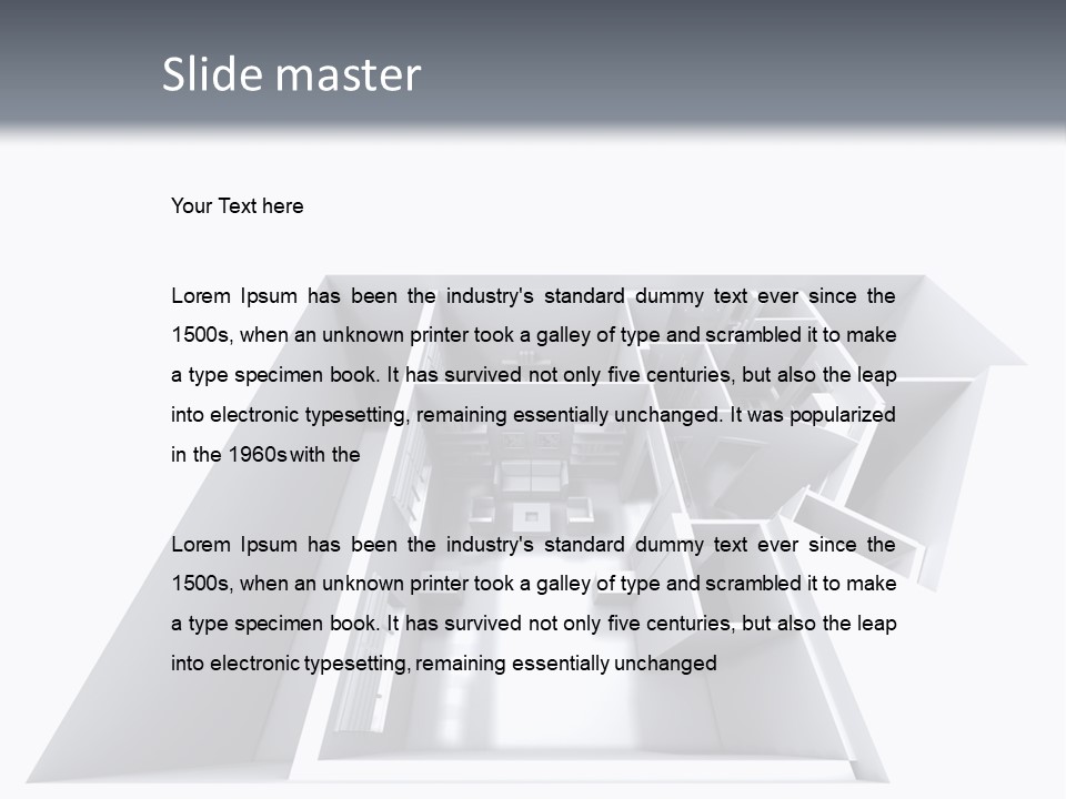 Idea Map Construction PowerPoint Template