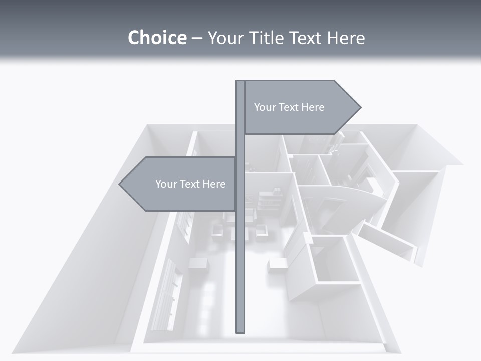 Idea Map Construction PowerPoint Template