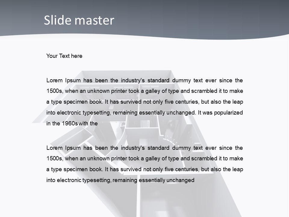 Ease Fresh Pen PowerPoint Template