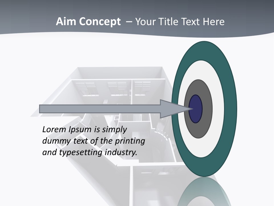 Ease Fresh Pen PowerPoint Template