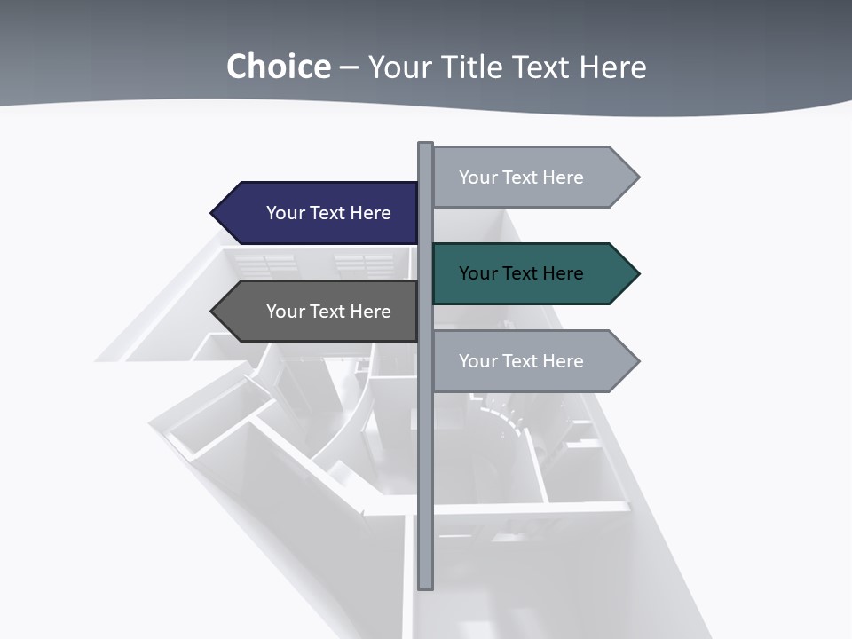 Ease Fresh Pen PowerPoint Template