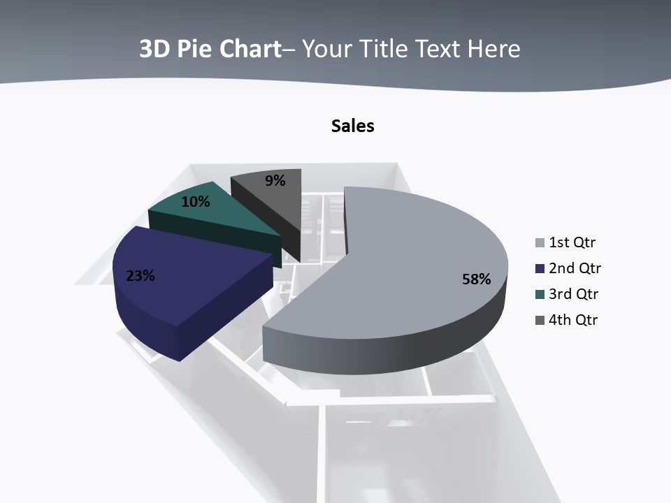 Ease Fresh Pen PowerPoint Template
