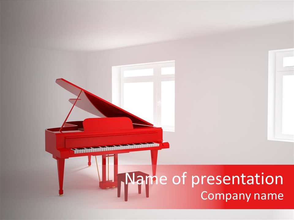 Technology Jazz Octave PowerPoint Template