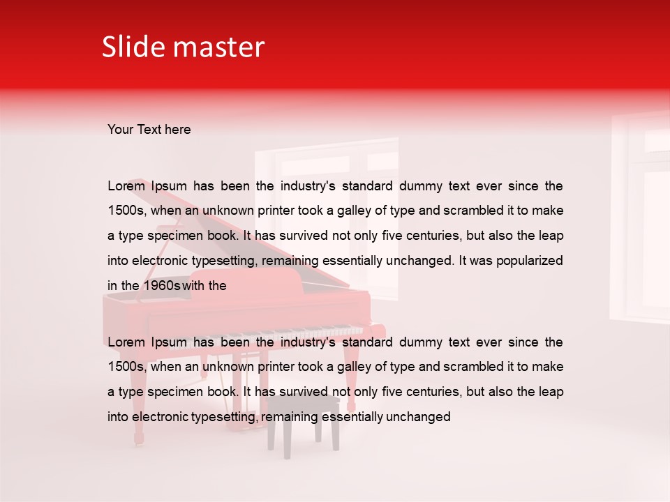 Technology Jazz Octave PowerPoint Template