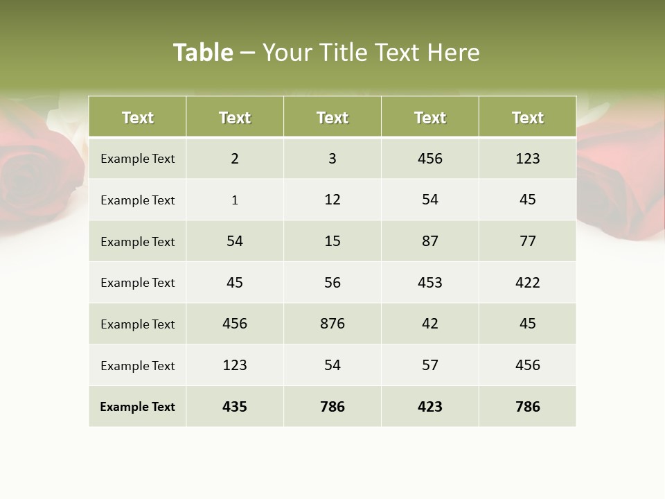 Anniversary Elegance Valentine PowerPoint Template