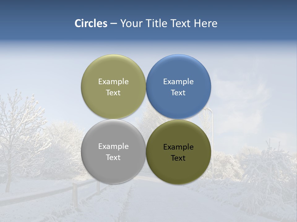 Deep Scene February PowerPoint Template